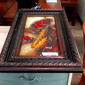 Beautiful oil painting on canvas.